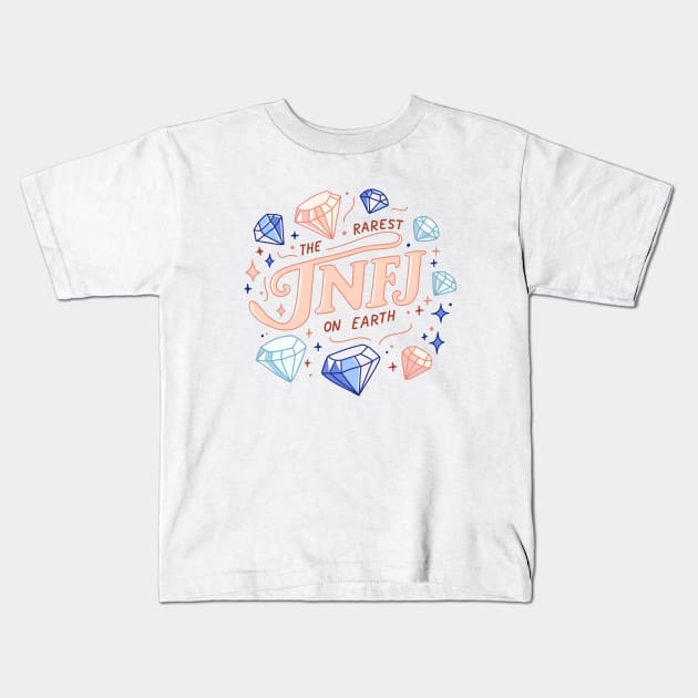 INFJ, The Rarest on Earth Kids T-Shirt by krimons